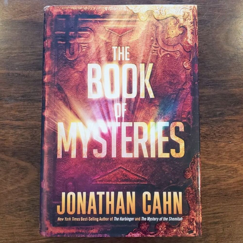 The Book Of Mysteries Jonathan Cahn Hardcover Christian Fiction Book Good
